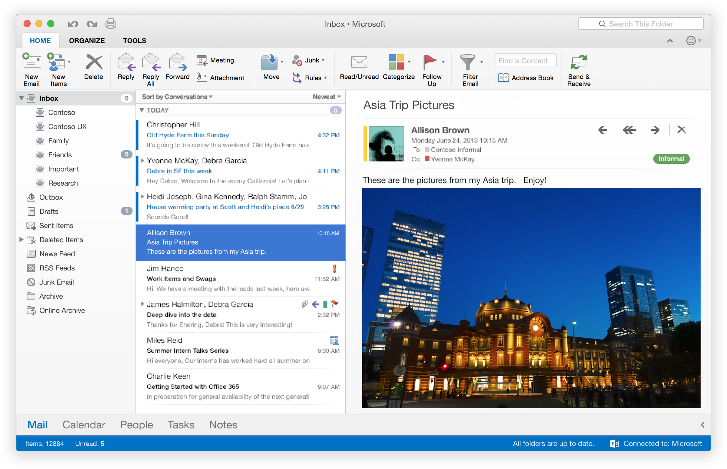 outlook 2016 for mac, create quick steps